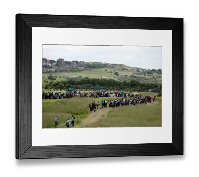 Framed Print : Ernie Els On The 4th Tee