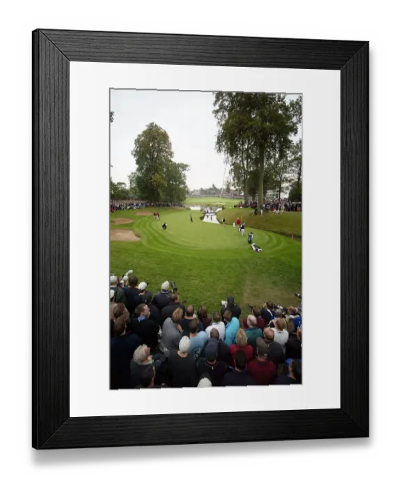 Framed Print : Lee Westwood & Sergio Garcia Framed Print : Lee Westwood & Sergio Garcia