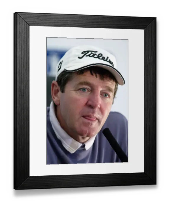 Framed Print : Des Smyth Ireland British Open Championship Muirfield Golf Course Framed Print : Des Smyth Ireland British Open Championship Muirfield Golf Course