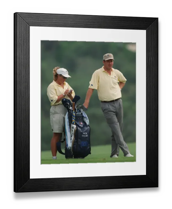 Framed Print : Nick Faldo Framed Print : Nick Faldo