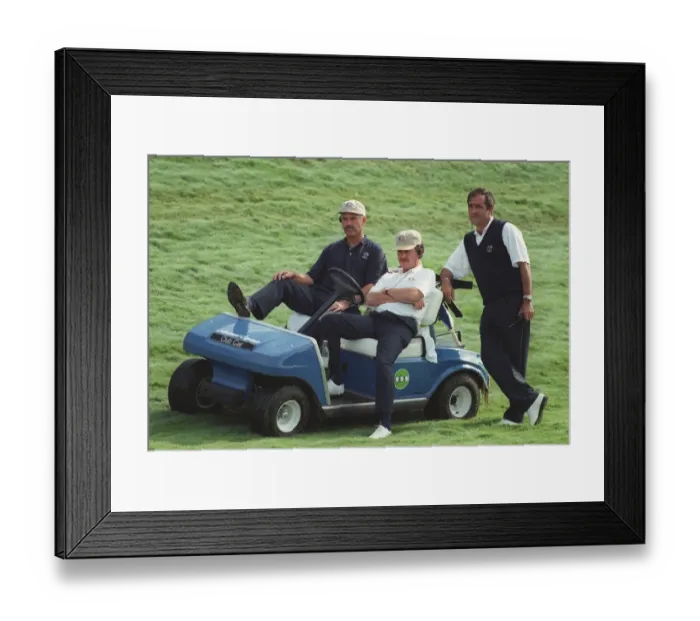 Framed Print : Seve Ballesteros, Jimenez, James