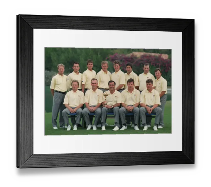 Framed Print : European Ryder Cup Team