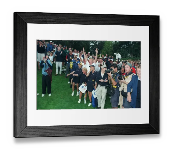 Framed Print : Ryder Cup Players & Wives Framed Print : Ryder Cup Players & Wives