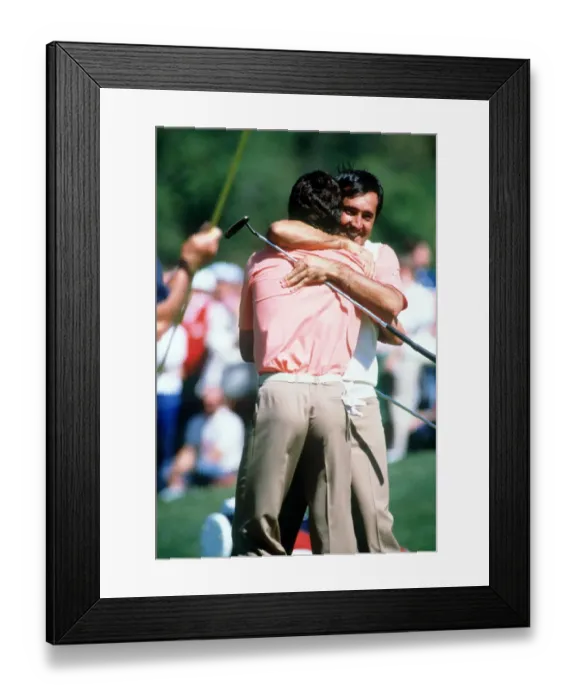 Framed Print : Seve Ballesteros & Olazabal Framed Print : Seve Ballesteros & Olazabal