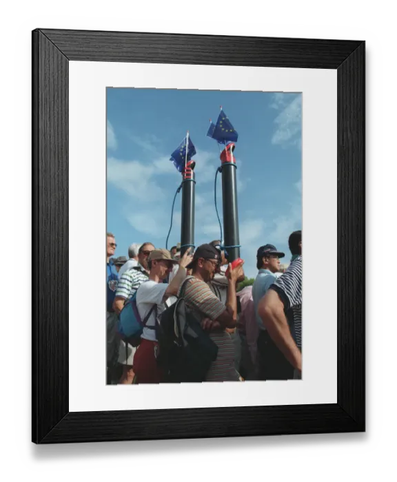 Framed Print : Spectators Periscopes Framed Print : Spectators Periscopes