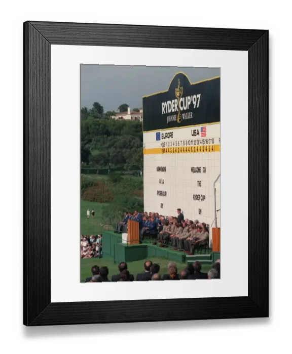 Framed Print : Opening Ceremony Scoreboard Framed Print : Opening Ceremony Scoreboard