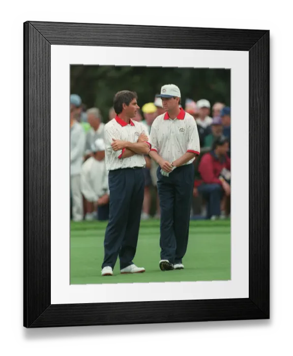 Framed Print : Couples & Davis Love Iii Framed Print : Couples & Davis Love Iii