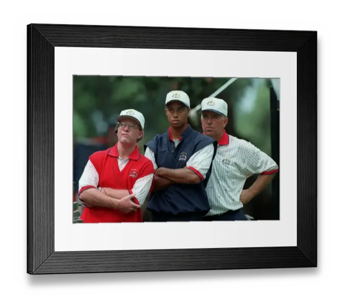 Framed Print : Tom Kite, Woods & O Meara Framed Print : Tom Kite, Woods & O Meara
