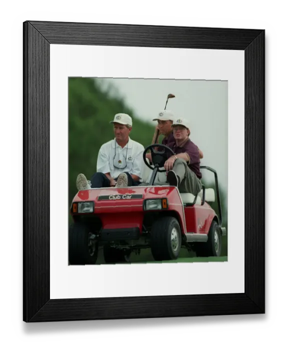 Framed Print : Tom Kite & Lehman Framed Print : Tom Kite & Lehman