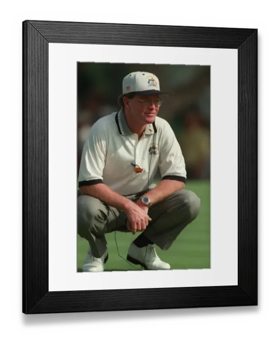 Framed Print : Tom Kite Ryder Cup Captain, Valderrama, 28 September 1997 Date: 28 September 1997 Framed Print : Tom Kite Ryder Cup Captain, Valderrama, 28 September 1997 Date: 28 September 1997
