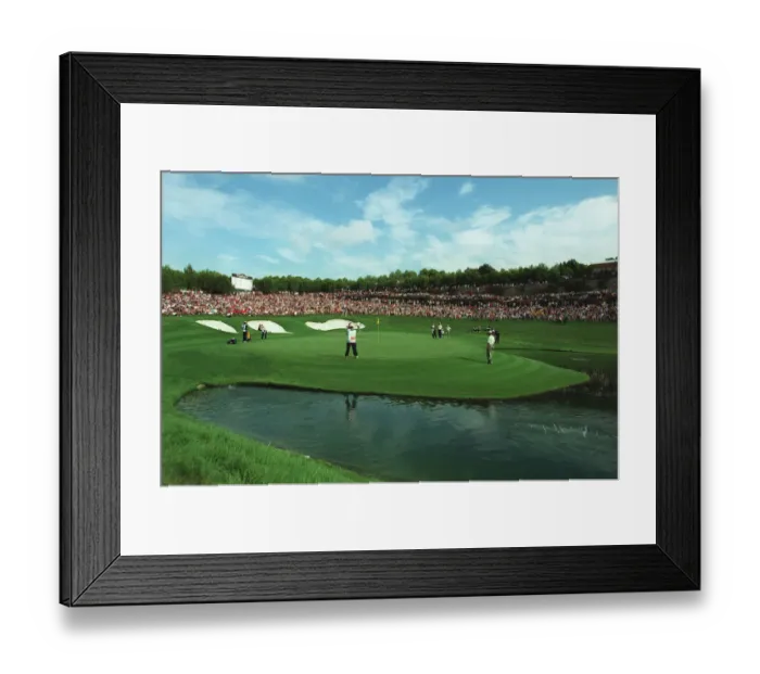 Framed Print : 17th Green, Valderrama Framed Print : 17th Green, Valderrama