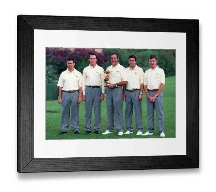 Framed Print : Ballesteros & The Spaniards Framed Print : Ballesteros & The Spaniards