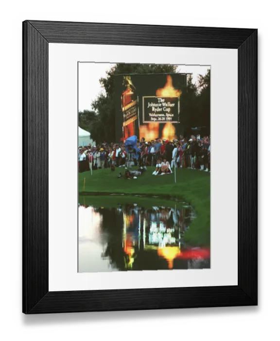 Framed Print : Johnnie Walker Screen Framed Print : Johnnie Walker Screen