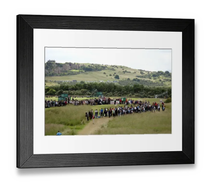 Framed Print : Soren Hansen On The 4th Tee Framed Print : Soren Hansen On The 4th Tee
