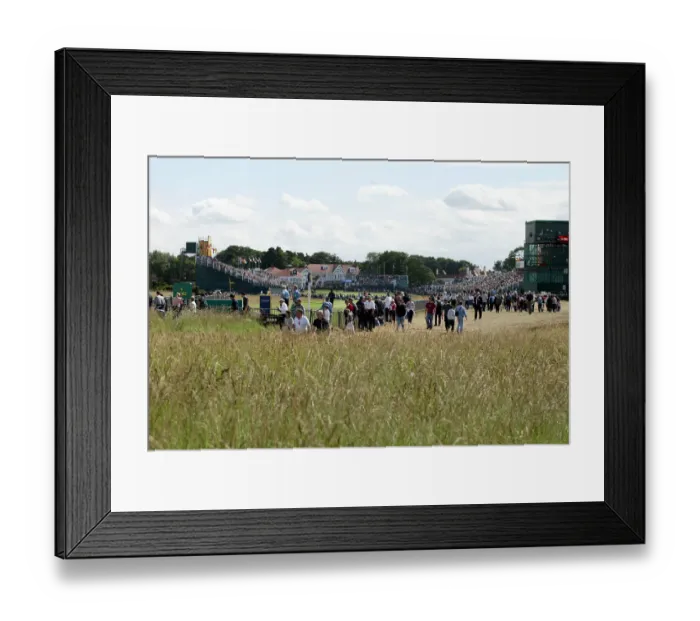Framed Print : 18th Hole From Rough Framed Print : 18th Hole From Rough