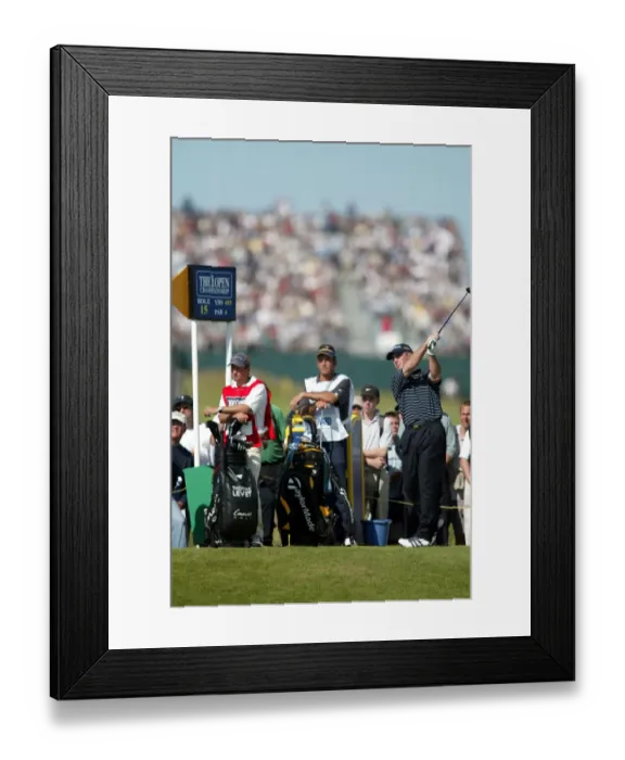 Framed Print : Peter Lonard On 15th Tee Framed Print : Peter Lonard On 15th Tee