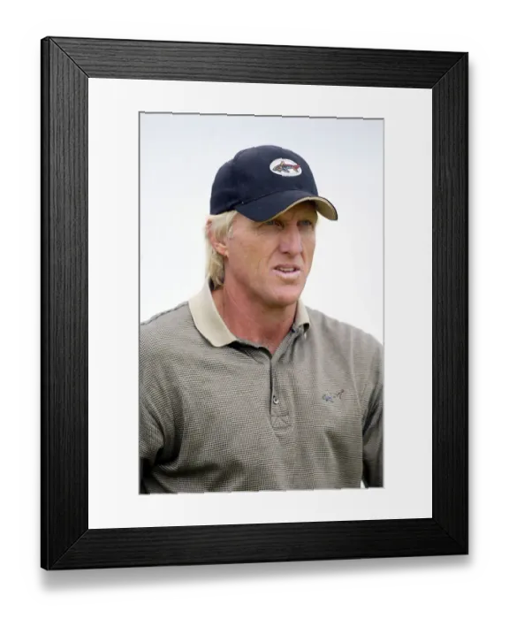 Framed Print : Greg Norman Framed Print : Greg Norman