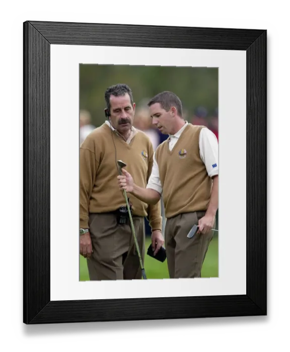 Framed Print : Sam Torrance Sergio Garcia Framed Print : Sam Torrance Sergio Garcia