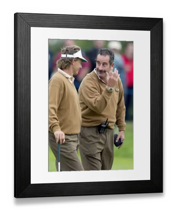 Framed Print : Sam Torrance & Bernhard Langer Framed Print : Sam Torrance & Bernhard Langer