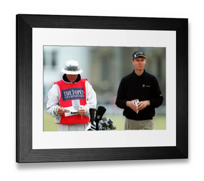 Framed Print : Bob Estes USA British Open, St.Andrews British Open, St.Andrews 23 July 2000 Date Framed Print : Bob Estes USA British Open, St.Andrews British Open, St.Andrews 23 July 2000 Date