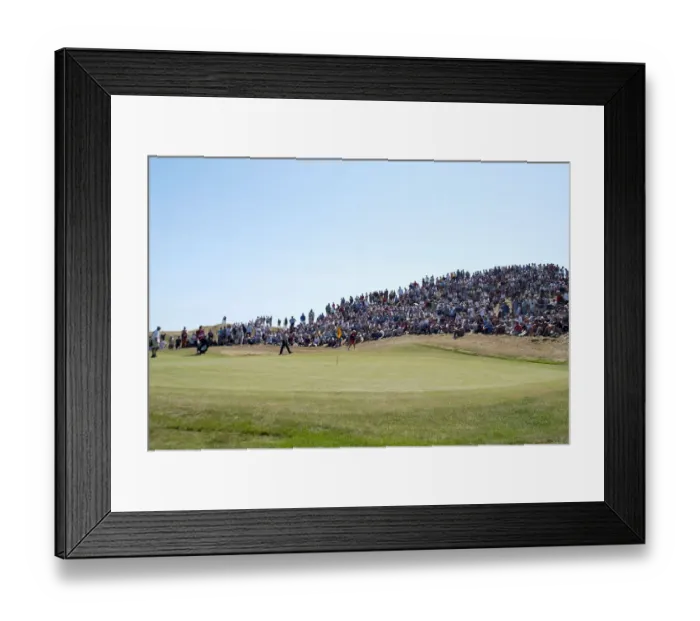 Framed Print : 6th Green The Open, Royal St.Georges Open Championship Golf The Open Framed Print : 6th Green The Open, Royal St.Georges Open Championship Golf The Open
