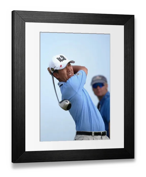 Framed Print : S K Ho Korea Open Championship Golf The Open, Royal St.George S Framed Print : S K Ho Korea Open Championship Golf The Open, Royal St.George S
