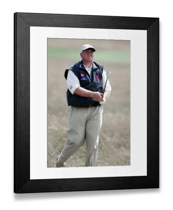 Framed Print : John Daly USA The Open Championship Royal St Framed Print : John Daly USA The Open Championship Royal St