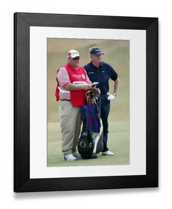 Framed Print : Steve Rawlinson & Colin Montgomerie Framed Print : Steve Rawlinson & Colin Montgomerie