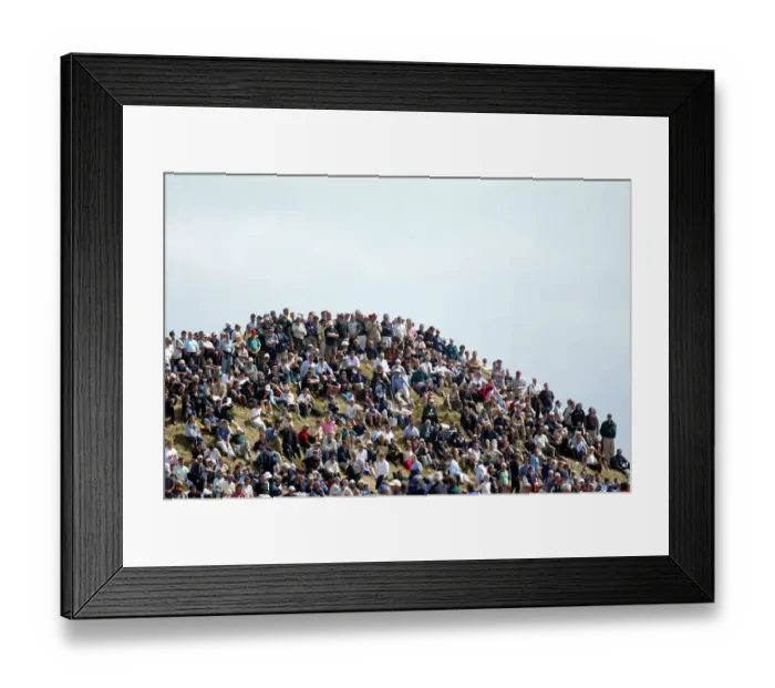 Framed Print : Spectators On Mound Framed Print : Spectators On Mound