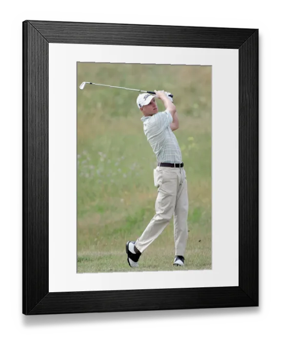 Framed Print : Ben Crane USA The Open Championship Royal St Framed Print : Ben Crane USA The Open Championship Royal St