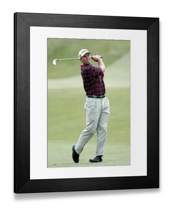 Framed Print : Tom Byrum USA The Open Championship The Open, Royal St.Georges, Sandwich 16 July 2003 Date Framed Print : Tom Byrum USA The Open Championship The Open, Royal St.Georges, Sandwich 16 July 2003 Date
