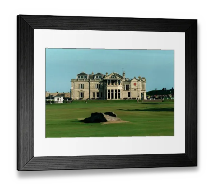 Framed Print : Clubhouse St. Andrews Old Course, 02 January 1998 Date: 02 January 1998 Framed Print : Clubhouse St. Andrews Old Course, 02 January 1998 Date: 02 January 1998
