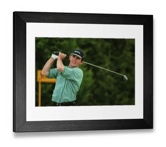 Framed Print : U. G Unknown Golfer