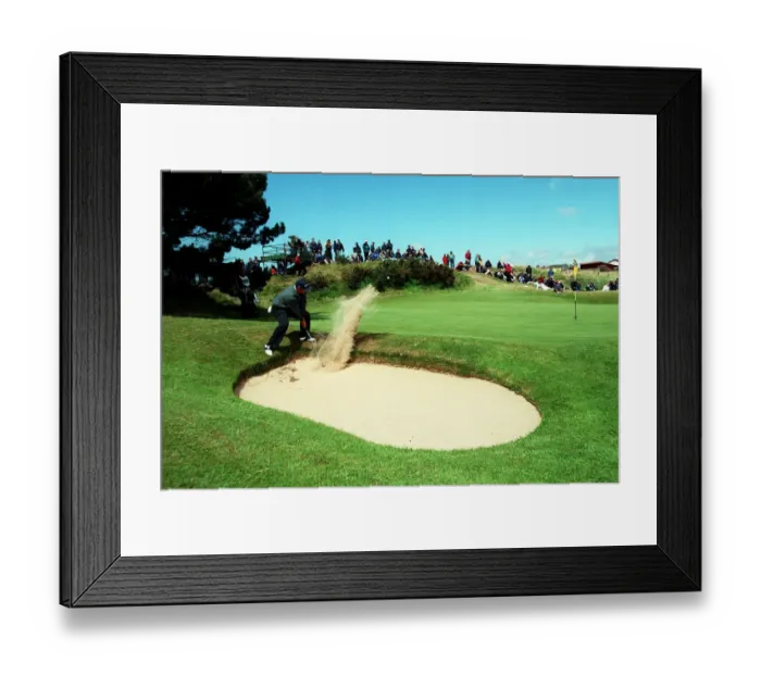 Framed Print : Peter O Malley Plays Bunker Framed Print : Peter O Malley Plays Bunker