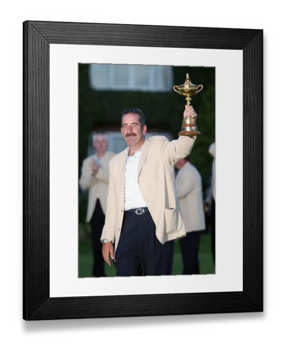 Framed Print : Sam Torrance With Trophy Framed Print : Sam Torrance With Trophy