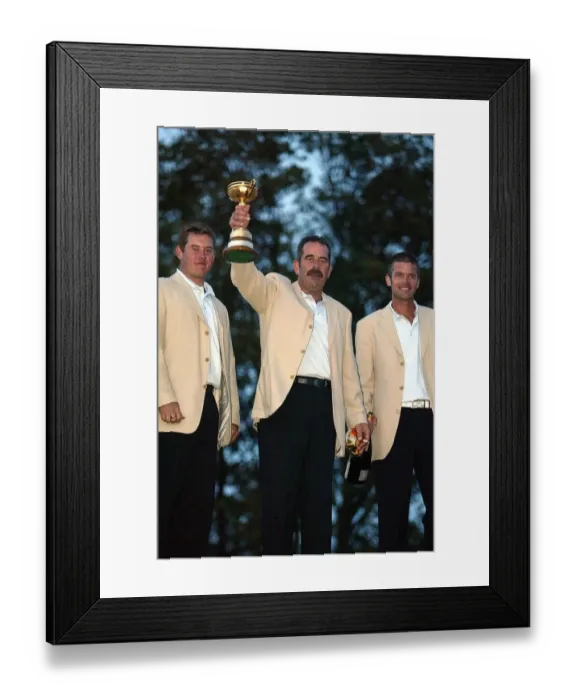 Framed Print : Torrance Westwood & Parnevik Framed Print : Torrance Westwood & Parnevik