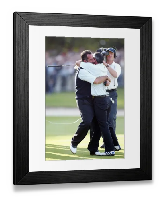 Framed Print : Paul Mcginley & Sam Torrance Framed Print : Paul Mcginley & Sam Torrance