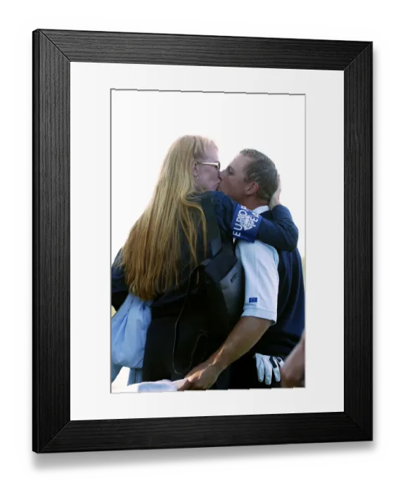 Framed Print : Niclas Fasth & Wife