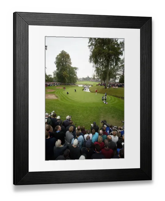 Framed Print : Lee Westwood & Sergio Garcia Framed Print : Lee Westwood & Sergio Garcia