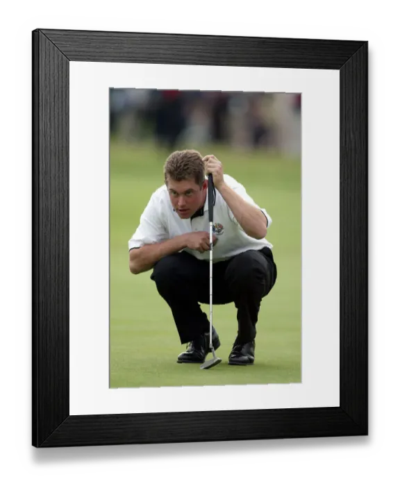 Framed Print : Lee Westwood Framed Print : Lee Westwood