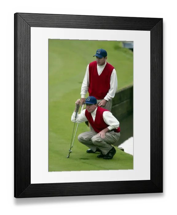 Framed Print : Scott Hoch & Scott Verplank Framed Print : Scott Hoch & Scott Verplank