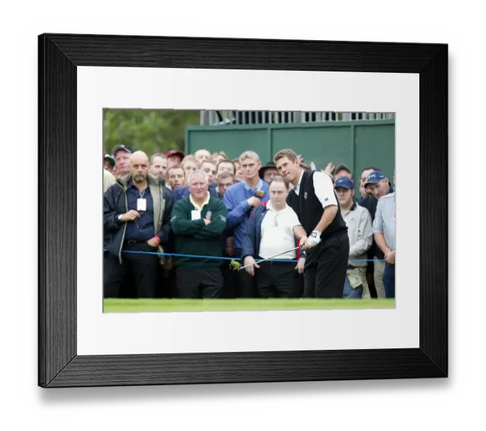 Framed Print : Lee Westwood Framed Print : Lee Westwood