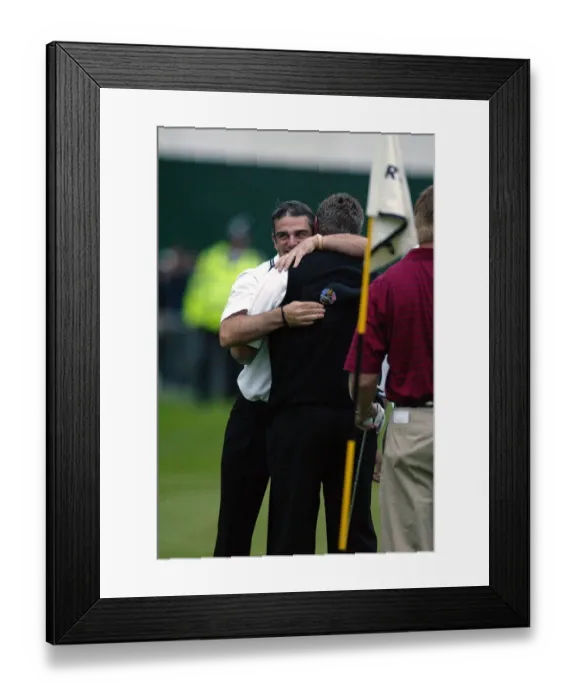 Framed Print : Paul Mcginley & Darren Clarke Framed Print : Paul Mcginley & Darren Clarke