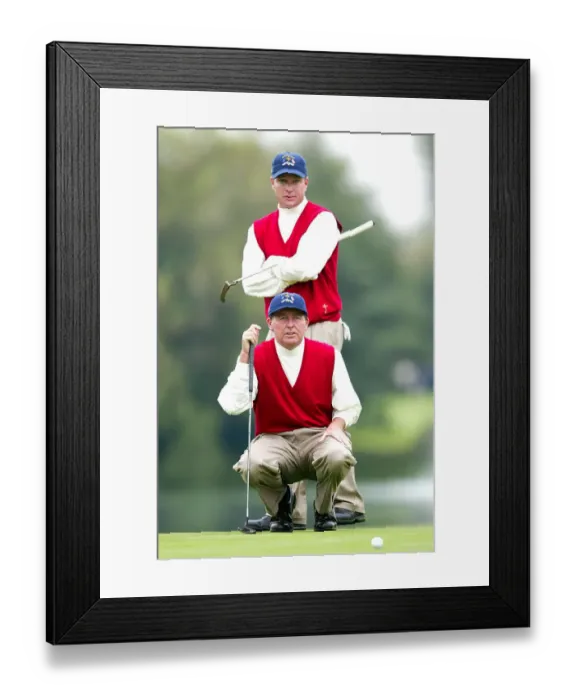 Framed Print : Scott Verplank & Scott Hoch Framed Print : Scott Verplank & Scott Hoch