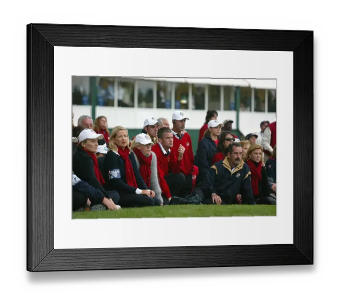 Framed Print : Sam Torrance, Players & Wives Framed Print : Sam Torrance, Players & Wives