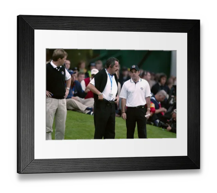 Framed Print : Sam Torrance & Paul Mcginley Framed Print : Sam Torrance & Paul Mcginley