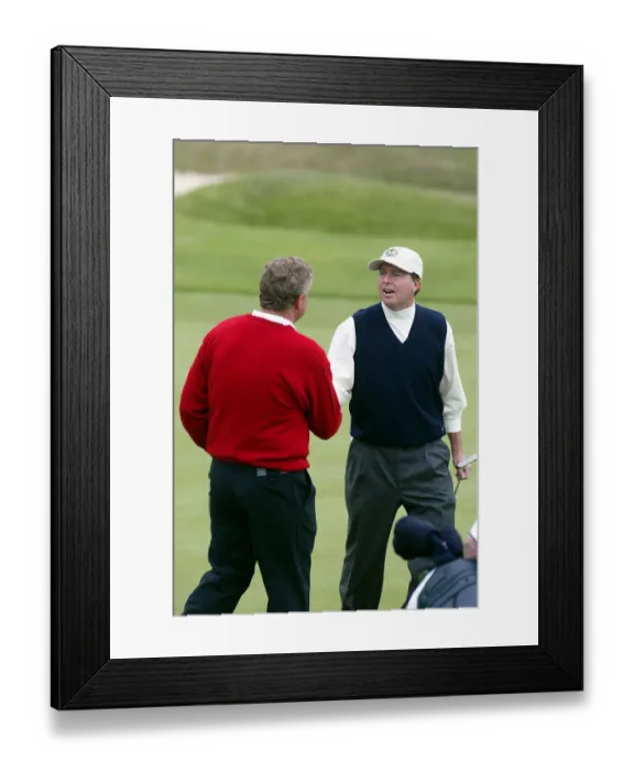 Framed Print : Colin Montgomerie & Scott Hoch Framed Print : Colin Montgomerie & Scott Hoch