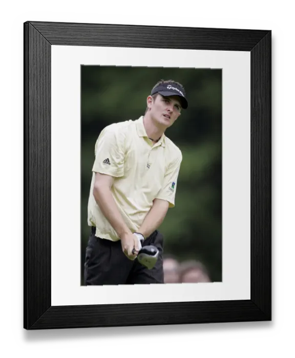 Framed Print : Justin Rose Framed Print : Justin Rose