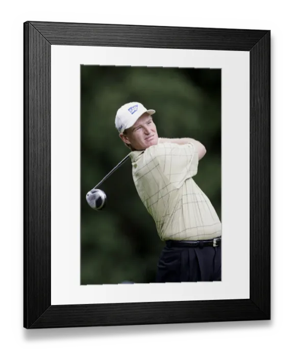Framed Print : Ernie Els South Africa Volvo PGA Championship Wentworth Club Framed Print : Ernie Els South Africa Volvo PGA Championship Wentworth Club