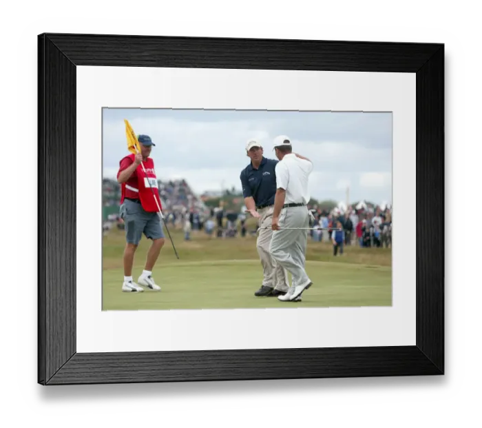 Framed Print : Barry Lane & Thomas Levet Both Eagle 4th Hole Framed Print : Barry Lane & Thomas Levet Both Eagle 4th Hole